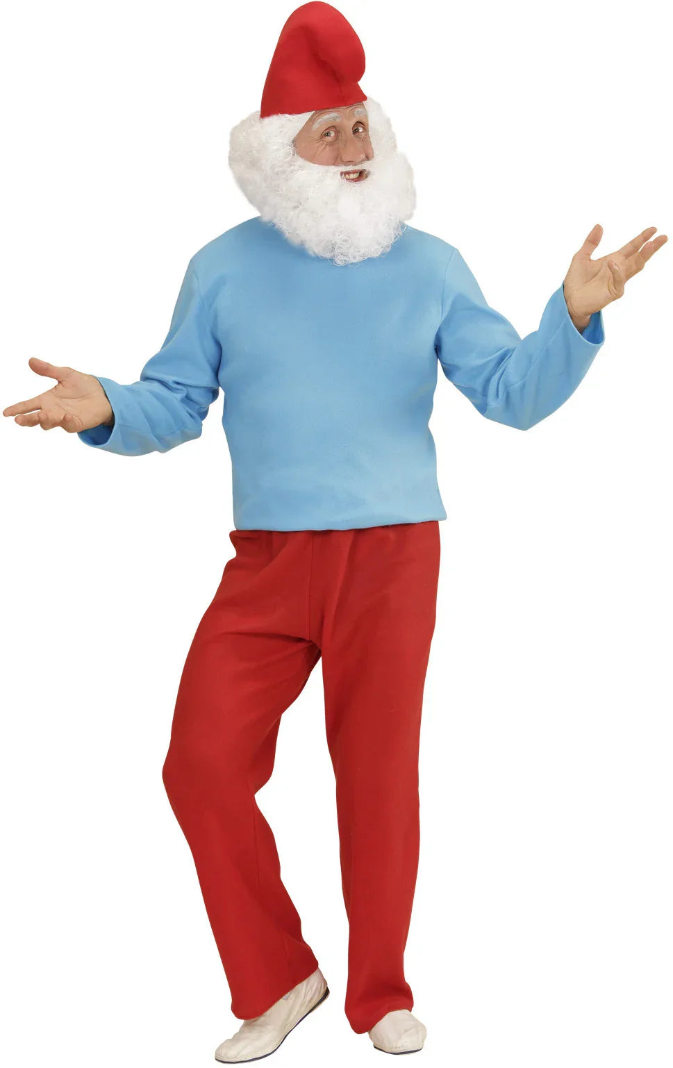 Disfraz de Papá Pitufo para Adulto Los Pitufos Widmann